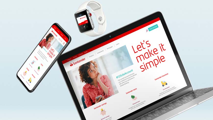 西班牙Santander銀行LOGO設計，改善用戶體驗是王道-4