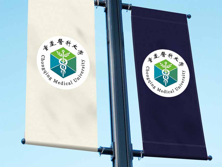 重慶醫(yī)科大學校徽的取道西式風格之路-2