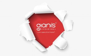 Giani甜點店標志設計，慶祝品牌60年的