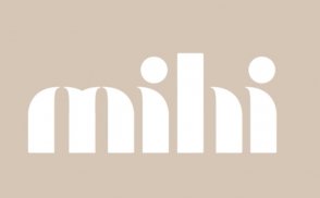 Mihi健康品牌標志設計，造型優雅而溫